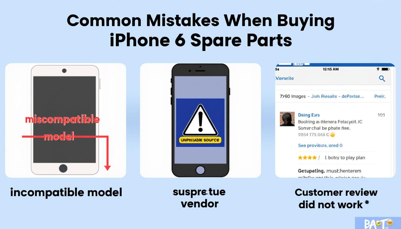 découvrez les erreurs courantes à éviter lors de l'achat de pièces détachées pour votre iphone 6. maximisez la qualité de votre réparation en apprenant à choisir les bons composants et à reconnaître les produits fiables.