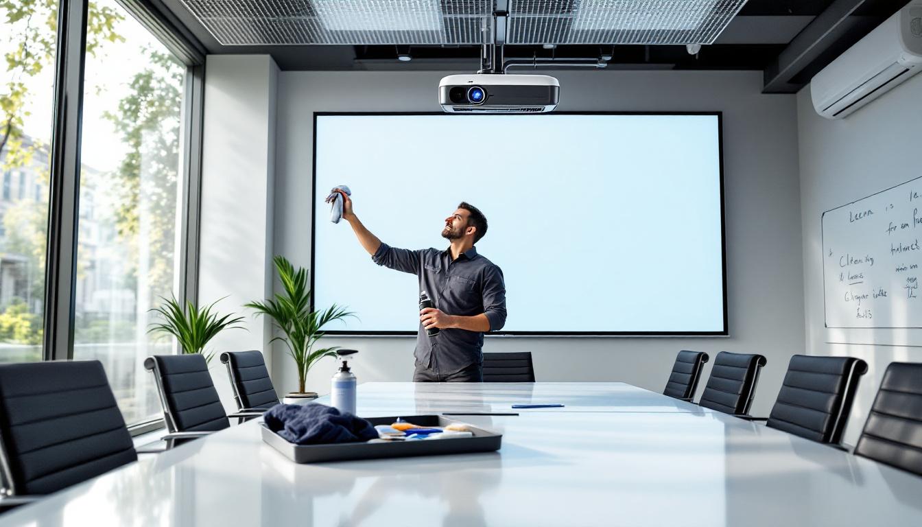 découvrez les meilleures pratiques pour optimiser l'utilisation de votre vidéoprojecteur bureautique longue durée, assurer sa performance et prolonger sa durée de vie.