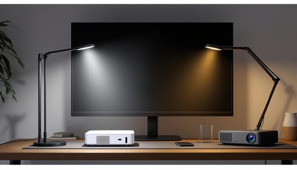 découvrez les avantages d'une lampe de vidéoprojecteur compatible universelle : flexibilité, économie et performance, comparée aux lampes spécifiques.