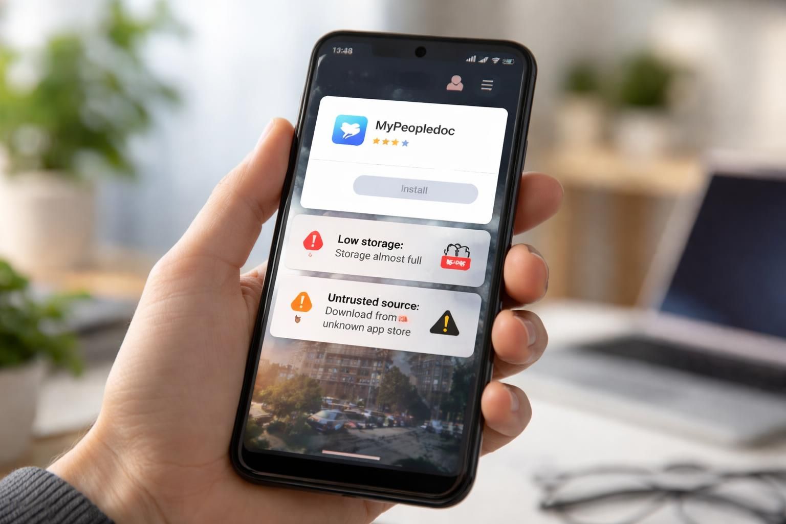 découvrez les erreurs courantes à éviter lors du téléchargement de l'application mobile android mypeopledoc pour une installation rapide et sécurisée.