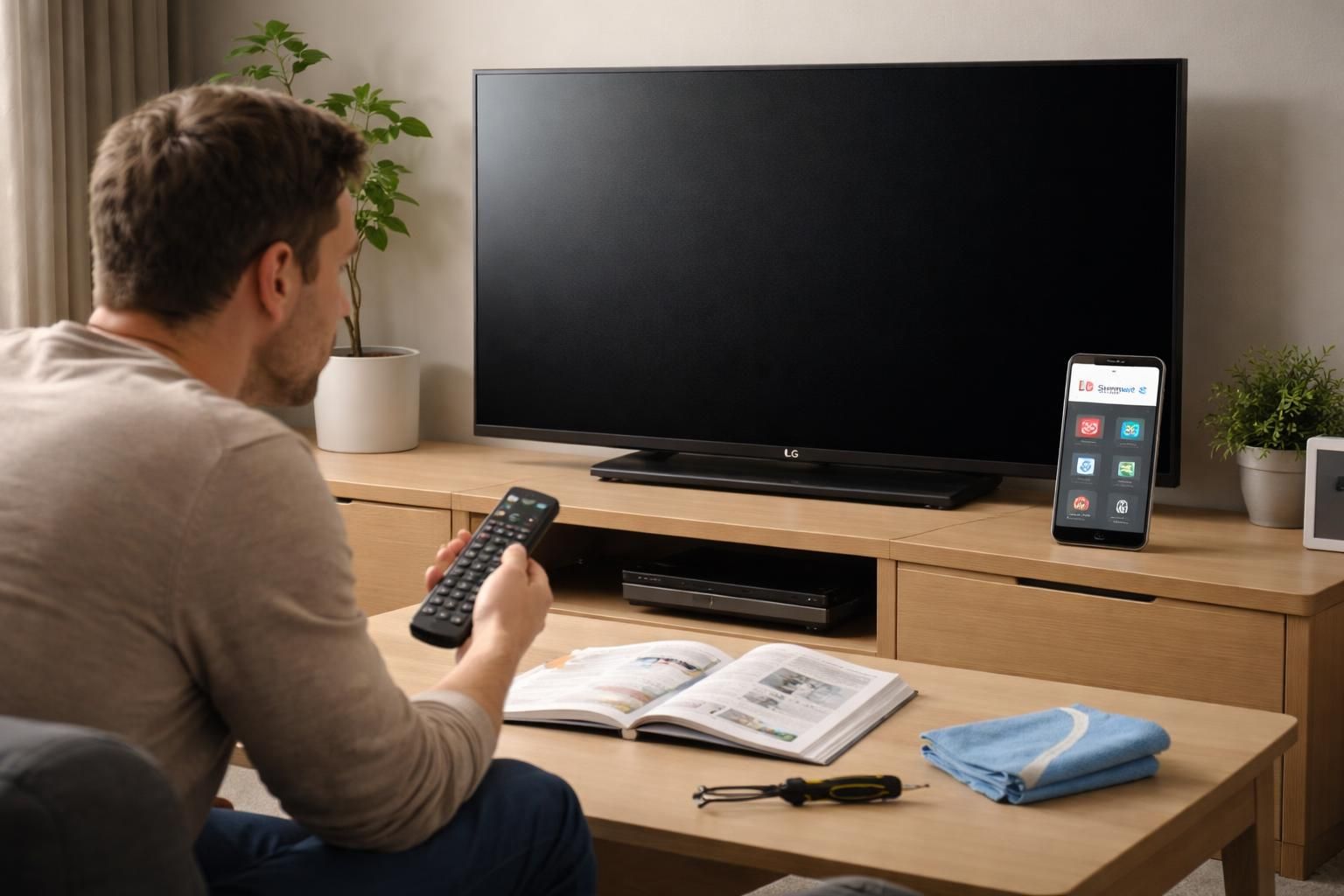 découvrez les solutions aux problèmes courants d'écran noir sur une tv lg et apprenez comment effectuer une réinitialisation efficace pour retrouver une image optimale.