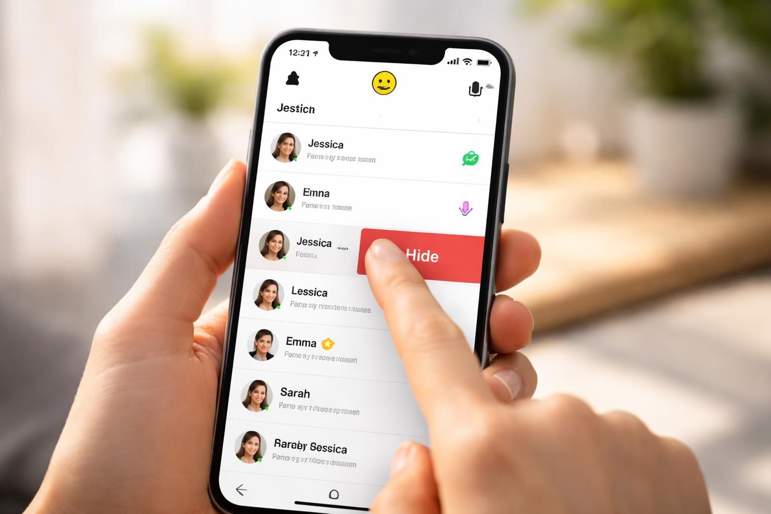 apprenez à cacher facilement vos conversations snapchat grâce à nos astuces simples et efficaces pour protéger votre vie privée.