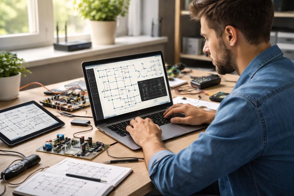 découvrez les avantages d'utiliser un simulateur de circuit électronique en ligne pour optimiser la conception, tester vos projets rapidement et économiser du temps et des ressources.